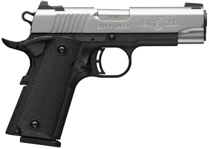 BROWNING 1911-380 380ACP SS 3.6"     #
