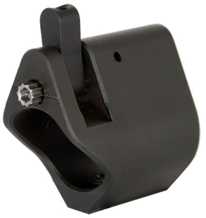 Seekins Precision 0011510067 Select Adjustable Gas Block .875" Steel Black Melonite