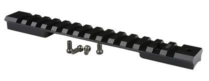 Warne 76T320MOA Mountain Tech Tactical Rail Black Anodized Aluminum Tikka  T3/T3X Rifle Short Action, 20 MOA