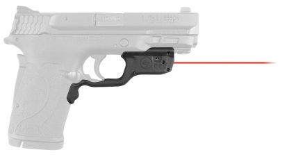 Crimson Trace 0198701 Laserguard Fits S&W M&P 22/380EZ Shield/9EZ Shield, Red Laser Black Polymer