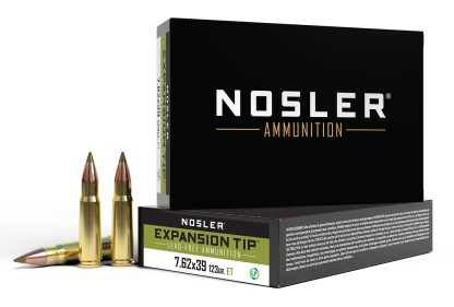Nosler 40040 E-Tip  7.62x39mm 123gr E Tip Boat Tail 20 Per Box/10 Case