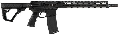 Daniel Defense 0212815049047 DDM4 V7 SLW 5.56x45mm NATO 30+1 14.50" Threaded Lightweight Profile Barrel, Black Hard Coat Anodized, 6 Position Stock w/SoftTouch Overmolding