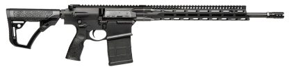 Daniel Defense 0215822207047 DD5 V4 6.5 Creedmoor 18" 20+1 Black Hard Coat Anodized 6 Position w/SoftTouch Overmolding Stock MLOK
