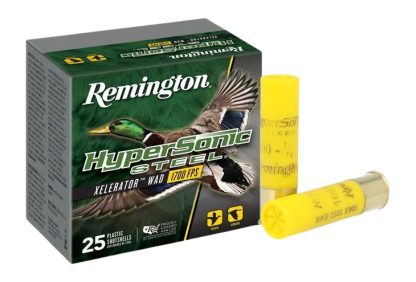 Remington Ammunition 26825 HyperSonic Steel 20Gauge 3" 7/8oz 4Shot 25 Per Box/10 Case
