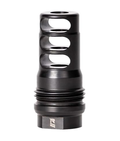 Rugged Suppressor MB001 3 Port Brake  Black with 5/8"-24 tpi Threads & 2.16" OAL for Radiant762, Surge762, Razor762 & Micro30 Suppressors
