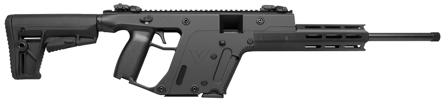 Kriss USA KV22CBL00 Vector CRB Gen2 Full Size 22 LR 10+1 16" Black Nitride Threaded Barrel, Black Picatinny Rail Aluminum Receiver, M-LOK Handguard, Black 6 Position Collapsible Synthetic Stock, Black