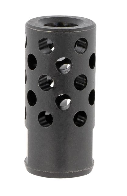 Ruger 90699 Radial Ported Muzzle Brake Black Oxide Steel 1/2"x28 Threads 1.75" OAL .8" Diameter, 35 Cal