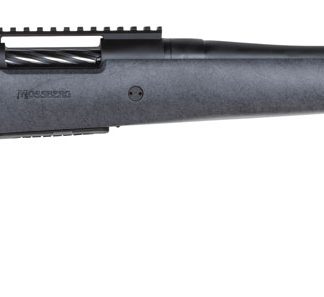 Mossberg 28103 Patriot Long Range Hunter 6.5 Creedmoor Caliber with 5+1 Capacity, 22" Threaded/Fluted Barrel, Matte Blued Metal Finish & Sniper Gray Fixed Monte Carlo Stock Right Hand (Full Size)