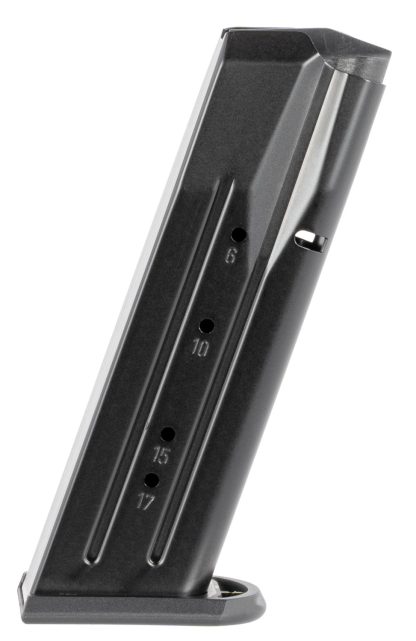 Mec-Gar MGWIT38LFAFC Tanfoglio 17rd 38 Super, Fits Tanfoglio Witness Large Frame Blued w/Anti-Friction Coating Carbon Steel