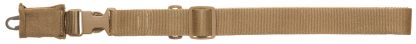 Tacshield T6005CY CQB Sling Coyote Tan Webbing Single-Point Rifle/Shotgun