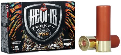 HEVI-Shot HS4007 HEVI-18 TSS Turkey 12Gauge 3" 2oz Tungsten 7Shot 5 Per Box/10 Case