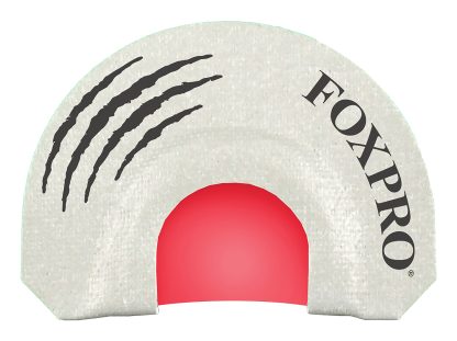 Foxpro SMOKINGGUN Smoking Gun Howler  Diaphragm Call Double Reed Attracts Coyotes White