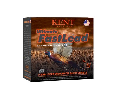 Kent Cartridge K122UFL405 Ultimate Fast Lead 12Gauge 2.75" 1 3/8oz 5Shot 25 Per Box/10 Case