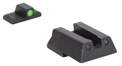 Meprolight USA 415453111 Hyper-Bright  Green Tritium Green Outline Front Sight-Green Tritium Black Outline Rear Sight HK VP9/HK45/HK45C