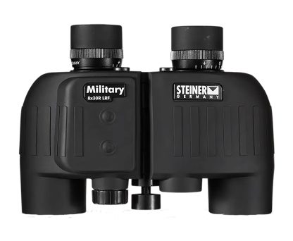 Steiner 2680 M830r Laser Rangefinder 8x 30mm Mil Radian Ranging Reticle, Floating Prism Auto Focus, Black Makrolon w/Rubber Armor