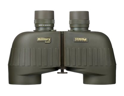 Steiner 2650 M750r Tactical 7x50mm Range Finding Reticle Floating Prism, Green Rubber Armor Makrolon