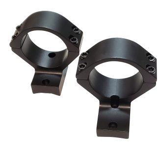 Talley 730700LM Scope Mount/Ring Combo  Black Aluminum 30mm Tube Christensen Arms Ridgeline/Mesa Low Rings Long Action 20 MOA