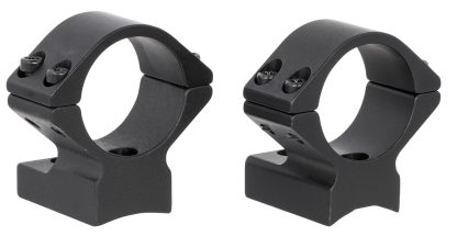 Talley 930765 Scope Mount/Ring Combo  Black Aluminum 1" Tube Winchester XPR Low Rings 0 MOA