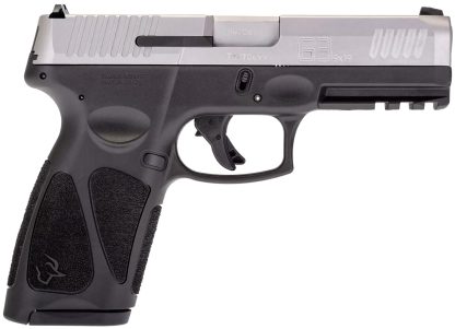 Taurus 1-G3B949-15 G3  Full Size Frame 9mm Luger 15+1 4" Matte Stainless Steel Barrel, Matte Serrated Stainless Steel Slide, Black Polymer Frame w/Picatinny Rail, Polymer Grip, Right Hand