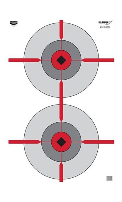 Birchwood Casey 37031 EZE-Scorer  Bullseye Paper Target 23" x 35" 100 Per Pkg