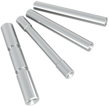 Cross Armory CRG4PSSV 4 Pin Set  Silver 4140 Steel for Most Glock Gen4