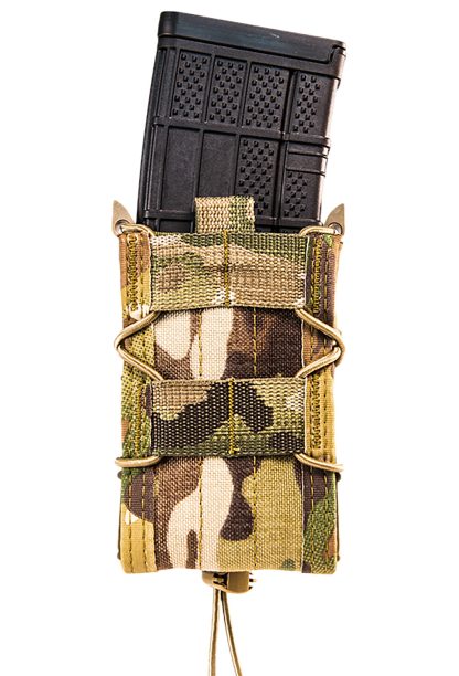 High Speed Gear 13TA10MC TACO Mag Pouch Single MultiCam Nylon Belt Compatible w/ Rifle