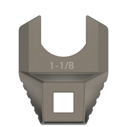 Real Avid AVMF118BNW Master -Fit Barrell Nut Wrench Titanium Titanium/Stainless Steel AR-Platform Free-Float Handle