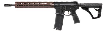 Daniel Defense 0219104238047 M4A1 RIII 5.56x45mm NATO 14.50" 30+1, Black Rec/Furniture, OEM Stock & Grip, 12.50" FDE M-Lok Handgaurd, Ambi Controls, Pinned & Welded Flash Hider