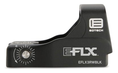 Eotech EFLX3RWBLK EFLX Mini Reflex Sight  Matte Black 1 x 3 MOA Red Dot