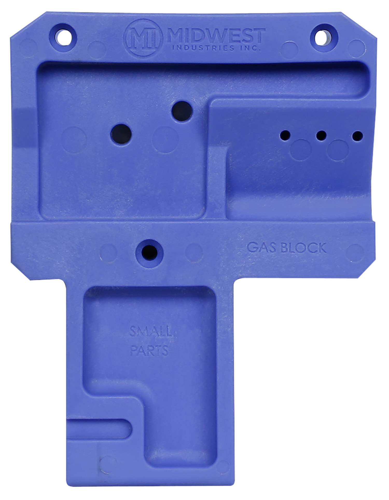 Midwest Industries MILRB Lower Receiver Block Blu Polymer for Mil-Spec AR-15 Lower