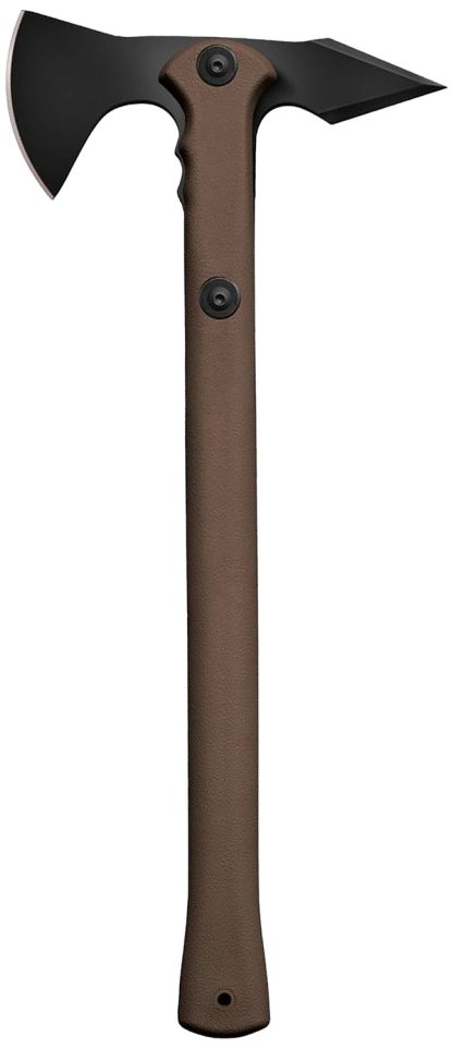 Cold Steel CS90PTHF Trench Hawk  3.50" Blade 1055 Carbon Steel Blade Flat Dark Earth Polypropylene Handle 19"