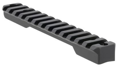 Talley PSM258779 Fierce Rivalry Picatinny Rail  Black Anodized Short Action 20 MOA