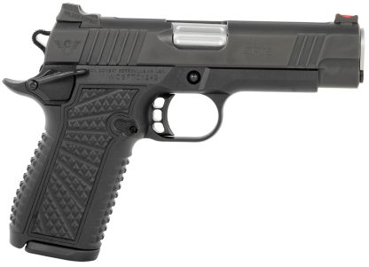 Wilson Combat SFT9CM42A SFT9  9mm Luger 15+1 (2) 4.25" Stainless, Black, Beavertail Frame, Integrated Grips, Fiber Optic Sights, Ambi Safety