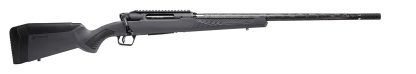 Savage Arms 57894 Impulse Mountain Hunter 308 Win 4+1 22" Carbon Fiber Threaded Barrel, Black Aluminum Receiver w/Picatinny Rail, Gray AccuStock Synthetic Stock, Ambidextrous