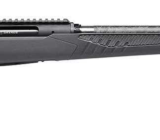 Savage Arms 57898 Impulse Mountain Hunter 270 Win 4+1 22" Carbon Fiber Threaded Barrel, Black Aluminum Receiver w/Picatinny Rail, Gray AccuStock Synthetic Stock, Ambidextrous