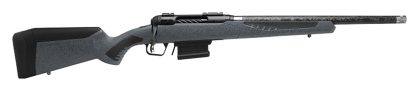 Savage Arms 57933 110 Carbon Predator 22-250 Rem 22" Proof Research Carbon Fiber Barrel, Granite Stock with Black Rubber Cheek Piece & Grips