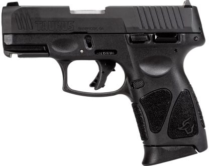 Taurus 1G3C4031 G3C  Compact Frame 40 S&W 10+1 3.26" Matte Stainless Steel Barrel, Matte Black Tenifer Serrated Steel Slide, Black Polymer Frame w/Picatinny Rai,l Black Polymer Grip, Right Hand