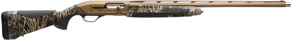 Browning 011747205 Maxus II Wicked Wing 12 Gauge 3.5" 4+1 (2.75") 26" Burnt Bronze Cerakote Barrel/Rec, Realtree Max-7 Camo Stock w/SoftFlex Cheek Pad & Overmolded Grip Panels