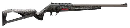Winchester Repeating Arms 521153102 Wildcat  Full Size 22 LR 10+1 18" Matte Blued Sporter Barrel, Picatinny Rail Matte Black Polymer Receiver, Forged Carbon Gray Skeletonized Synthetic Stock, Ambidext