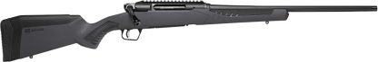 Savage Arms 57910 Impulse Driven Hunter 300 Win Mag 3+1 20" Matte Black Threaded Barrel, Matte Black Carbon Steel Receiver w/Picatinny Rail, Gray AccuStock Synthetic Stock, Ambidextrous