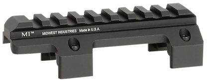 Midwest Industries MIMP5OR HK MP5 and Clones Top Picatinny Rail  Black Anodized 0 MOA