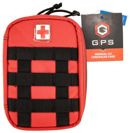 GPS Bags MEDCKITRD Medical Concealed  Red Holds 1 Handgun