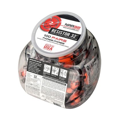 Radians FP8000RD/100 Foam Ear Plugs  32 dB In The Ear Orange