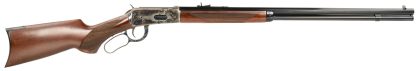 Cimarron CA2913 1894 Deluxe Full Size 30-30 Win 7+1 26" Blued Octagon Barrel, Color Case Hardened Stainless Steel Receiver, Walnut Fixed w/Pistol Grip Stock, Right Hand