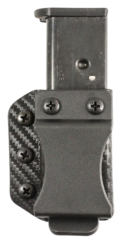 DeSantis Gunhide A100KJYYZ Persuader Mag Pouch  IWB/OWB Black Kydex Belt Clip Compatible w/ Glock 43 Ambidextrous