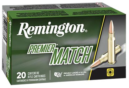 Remington Ammunition 27680 Premier Match 223Rem 69gr Sierra MatchKing BTHP 20 Per Box/10 Case