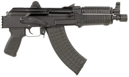 Arsenal SAM7K55 SAM7K  7.62x39mm 30+1 8.50" Black Steel Threaded Barrel, Polymer Handguards, Black Aluminum Forged & Milled Receiver, Mounted 1913 Picatinny Rail, Black Polymer Grips