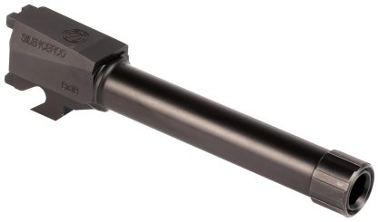 SilencerCo AC2486 Sig  9mm Luger 4.50" Threaded Black Nitride Stainless Steel, Fits Sig P320 Compact