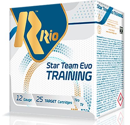 Rio Ammunition STT288 Star Team EVO  12Gauge 2.75" 1oz 8Shot 25 Per Box/10 Case