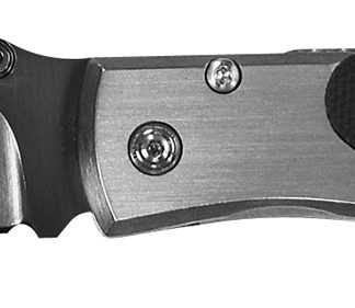 Camillus 18671 Pristine  3" Folding Drop Point Plain Black VG-10 Carbonitride Titanium Blade, Black/Silver G10/SS Handle